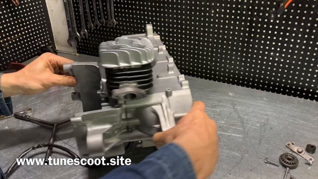 BWS50 2JA Tuning Engine 70cc. Big Bore 47mm, Crankshaft 41.4mm +2.2. Powered By BWSP.