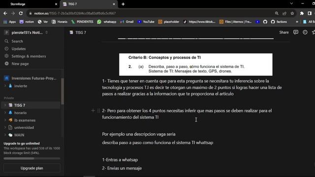 Explicacion Prueba 2 de TISG IB смотреть онлайн