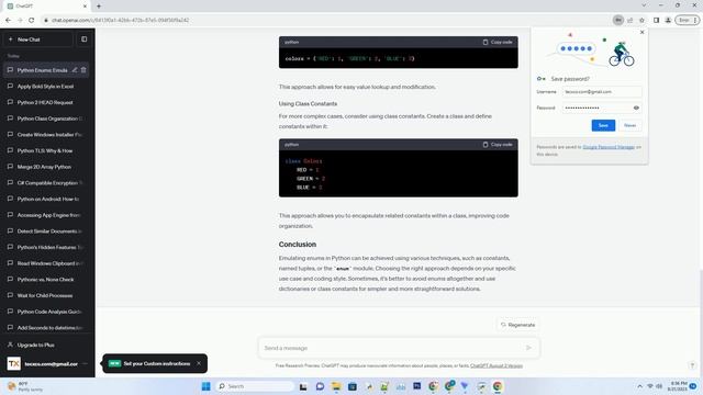 How should I best emulate andor avoid enum's in Python смотреть онлайн