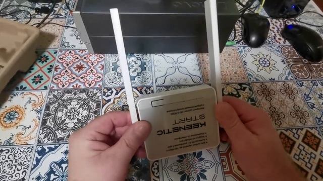 распаковка и тест роутера Keenetic Start