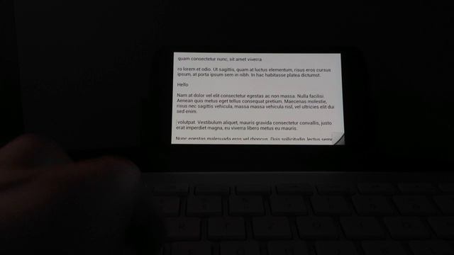 Write for Android - Fullscreen type ahead mode смотреть онлайн