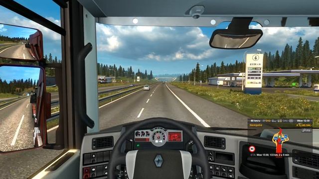 ETS2 1.17 (Public Beta) - Graz to Salzburg with Renault Magnum смотреть онлайн