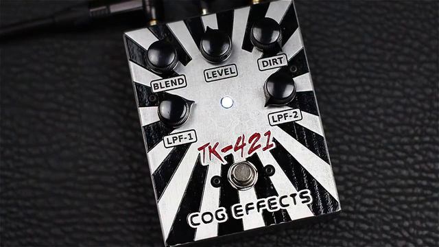 Cog Effects TK-421-X Bass Distortion - BASS Demo смотреть онлайн
