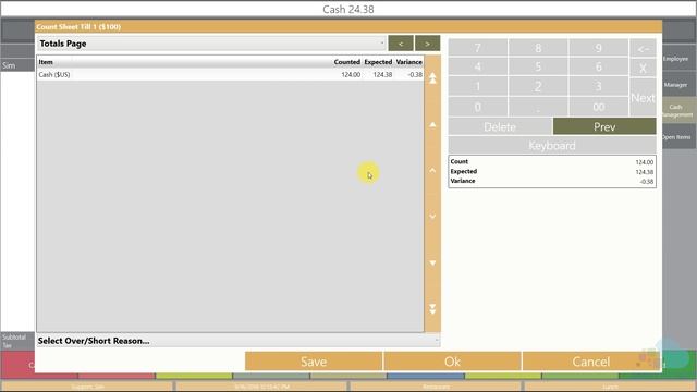 Cash Management - Oracle Micros Simphony POS Training and Support смотреть онлайн