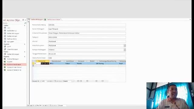Tutorial Penggunaan Aplikasi Database Pelanggan смотреть онлайн