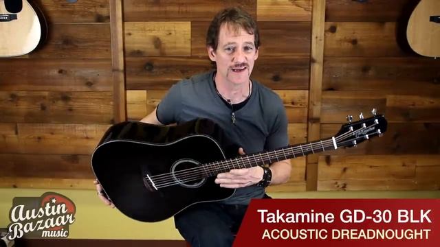 Takamine GD30 G-Series Acoustic Guitar Demo смотреть онлайн