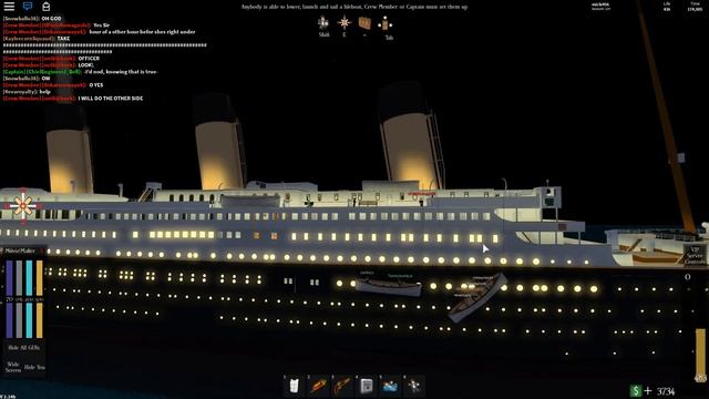 Experience Titanic sinking! | Roblox Titanic 2.0 смотреть онлайн