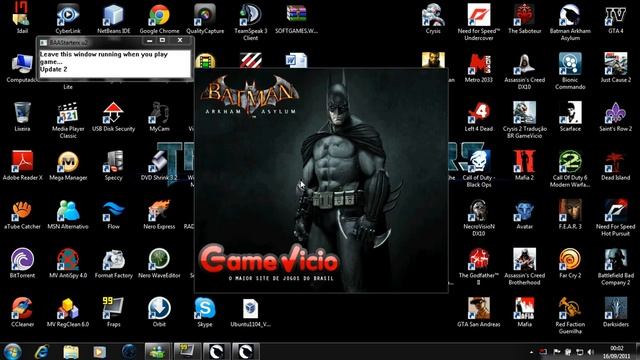 Batman Arkham Asylum AMD Radeon HD 6470M Parte 1 смотреть онлайн