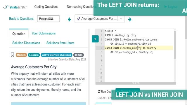 SQL Basics: How to Join Multiple Tables in SQL and the Importance of LEFT JOIN vs INNER JOIN смотреть онлайн
