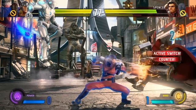 IRONMAN & THOR VS DORMAMMU & THANOS FIGHT IN MARVEL VS CAPCOM INFINITE WITH OGGY AND JACK смотреть онлайн