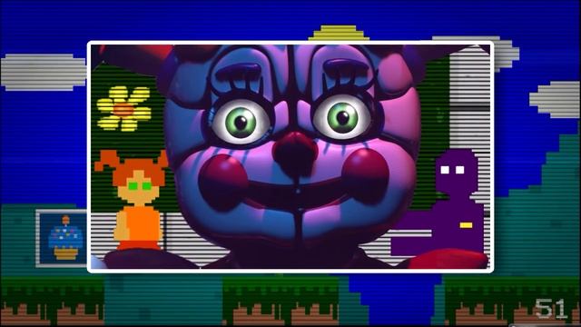 СУДЬБА ФИОЛЕТОВОГО ЧЕЛОВЕКА ☼ ЕГО СЕМЬИ И ЭННАРДА - FNAF SISTER LOCATION смотреть онлайн