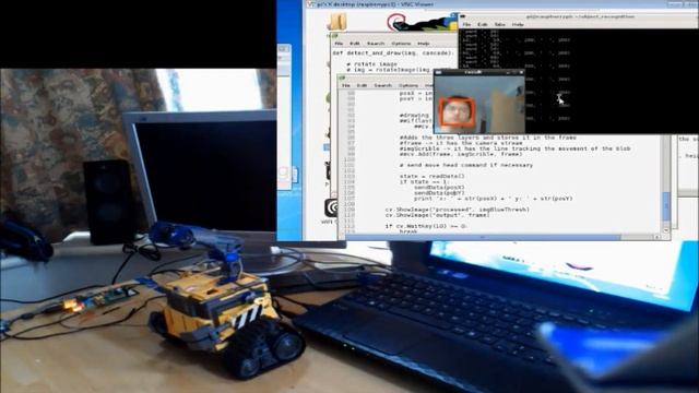 Raspberry Pi and Arduino Face Recognition Python OpenCV смотреть онлайн