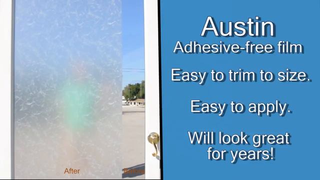 Austin privacy window film demonstration смотреть онлайн