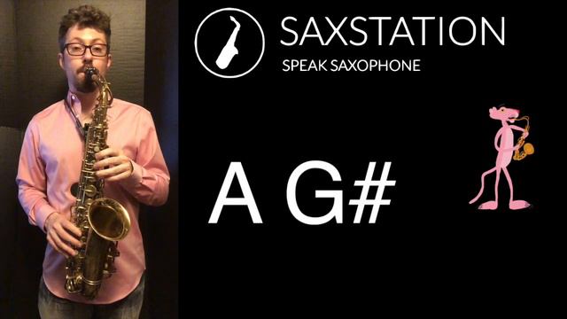 How to Play Pink Panther Theme on Alto Sax Original Key (Alto Saxophone Notes) смотреть онлайн