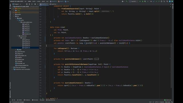 Advent of Code 2021 – Day 05 (Kotlin) смотреть онлайн