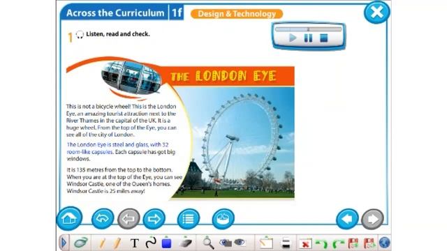 Excel 5 M 1 ex 1 p 18 The London Eye Reading смотреть онлайн