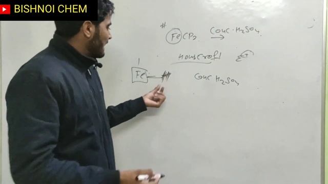 Ferrocene reaction with conc H2SO4 Csir net 2020 chemical science anskeyorganometallic RajeshBishno смотреть онлайн