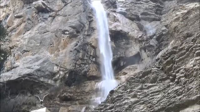 КРЫМ :ЯЛТА.Водопад Учан-Су-самый высокий в Европе.CRIMEA:Uchan-Su waterfall is the highest in Europ смотреть онлайн