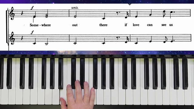 Somewhere Out There - SSA (with cuts and part switch) - Lojeski - Alto Practice with Brenda смотреть онлайн