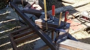 Как сделать удобную лестницу на 90 градусов из металла, весь процесс,своими руками