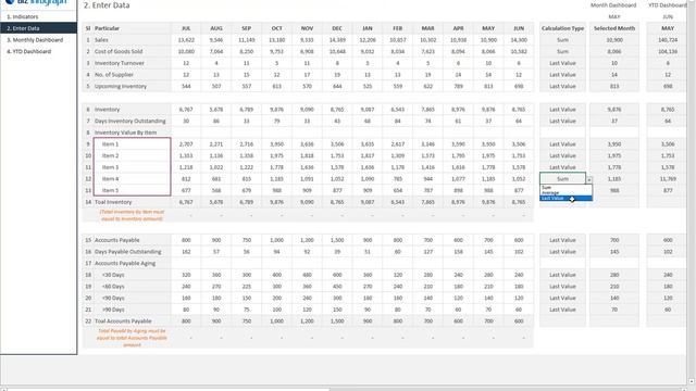 Inventory Dashboard Template in Excel (dynamic and flexible) смотреть онлайн