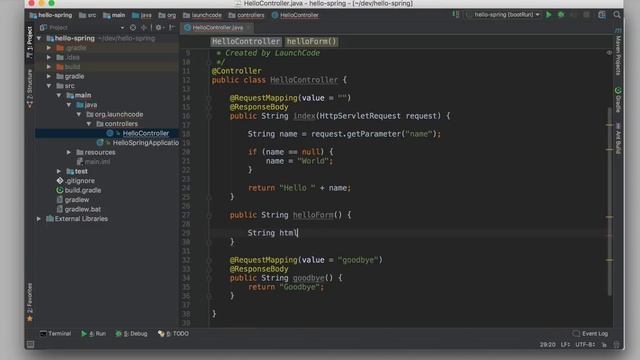 Intro to Spring Boot: Routes смотреть онлайн