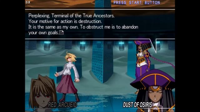 Melty Blood Actress Again Current Code Red Arcueid Conversation смотреть онлайн