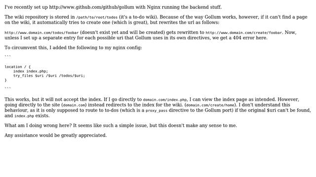 DevOps & SysAdmins: Nginx location index being overwritten by try_files (2 Solutions!!) смотреть онлайн