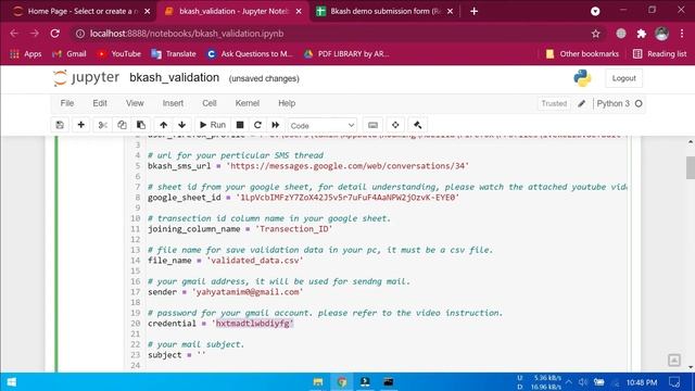 Get payment with personal Bkash Account || Bkash payment confirmation python (part-4) смотреть онлайн