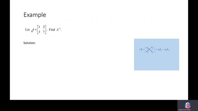 CH 1.3: THE INVERSE OF A 2X2 MATRIX смотреть онлайн