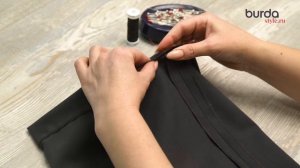 Обработка низа брюк: швейный мастер-класс