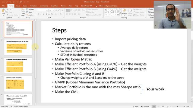 Modern Portfolio Theory PYTHON [Efficient Frontier Portfolio] 2020 смотреть онлайн