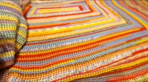 Очень просто!!! Пледы крючком из остатков пряжи.