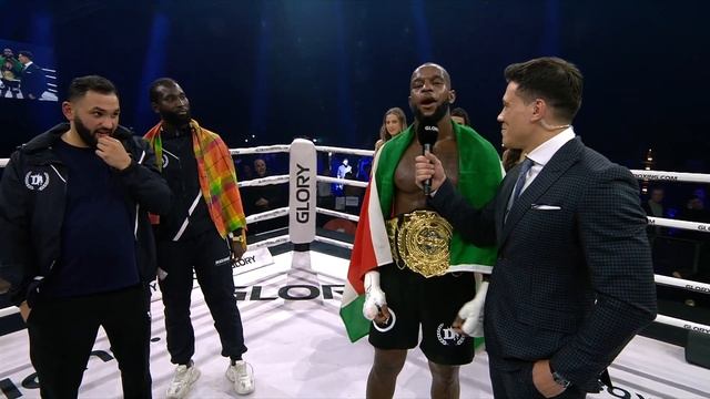 GLORY 83: Donegi Abena Post-Fight Interview смотреть онлайн