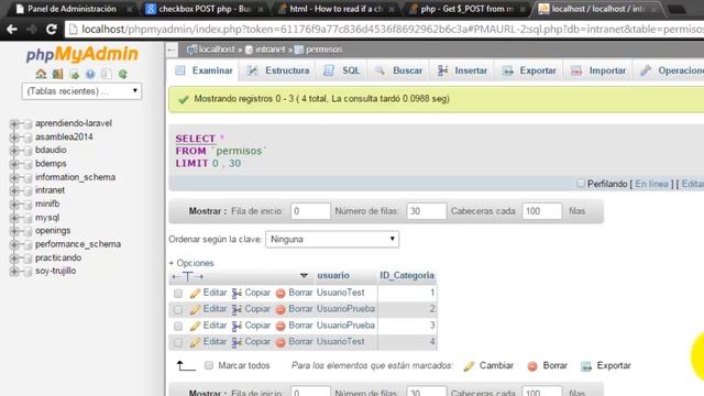 Intranet Simple usando PHP y MySQL 09 - Eliminar, Actualizar y Agregar Registros смотреть онлайн