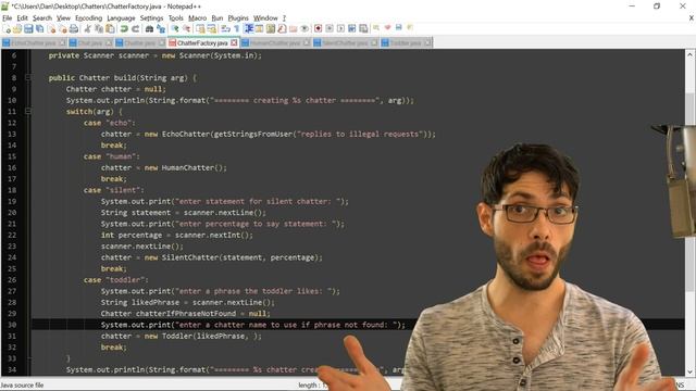 JavaStream 3 (chatters) part 11: recursive toddler смотреть онлайн