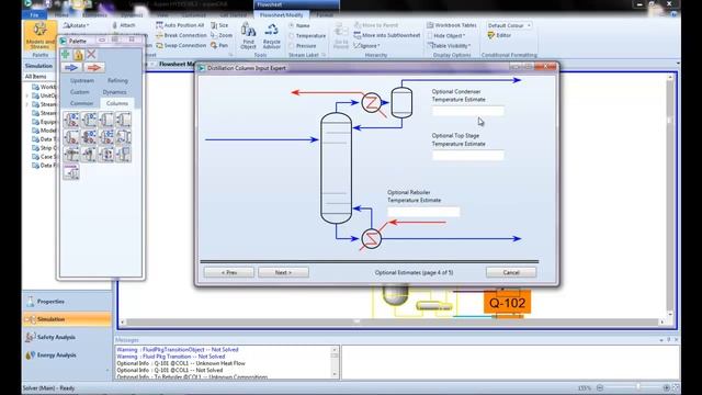 Основы работы в Aspen Hysys v 8 3 Часть 3 смотреть онлайн