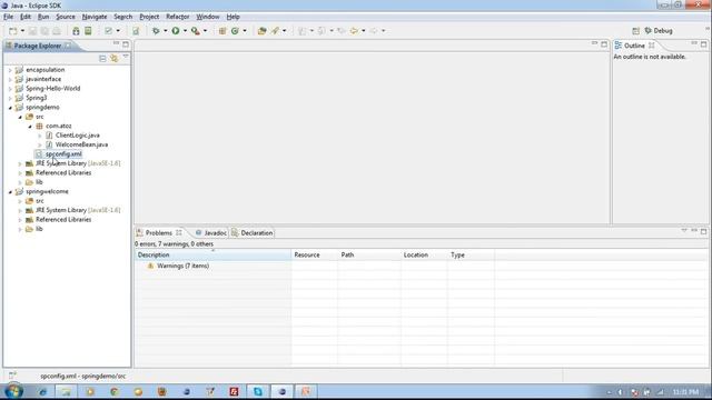 Spring IOC and DI with neat example in english смотреть онлайн