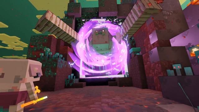 ПОЖИРАТЕЛЬ ПАЛ! - Minecraft Legends смотреть онлайн