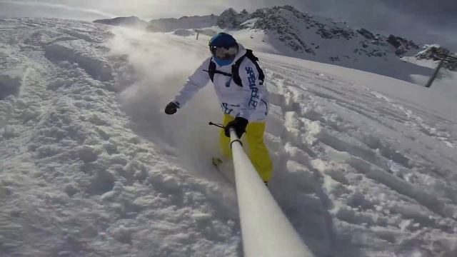 powder day Italy Passo Tonale смотреть онлайн