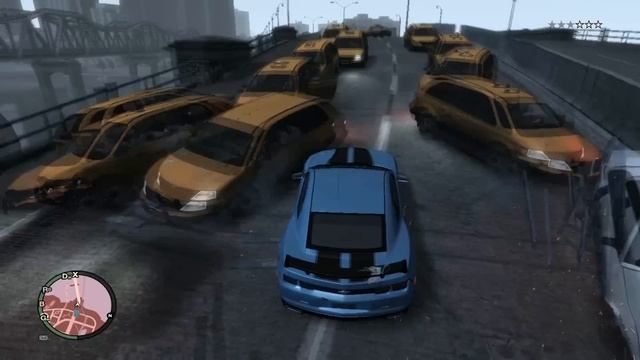 GTA 4 - 999 Tons Camaro - Bridge Of Destruction ㋡