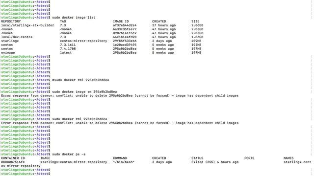 Docker Image conflict unable to delete image has dependent child images смотреть онлайн