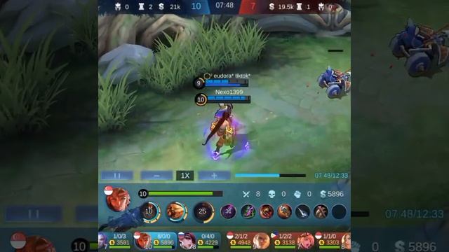 YIN (FIGHTER/BURST/CONTROL) Hero Baru Mobile Legends Insane Gameplay смотреть онлайн