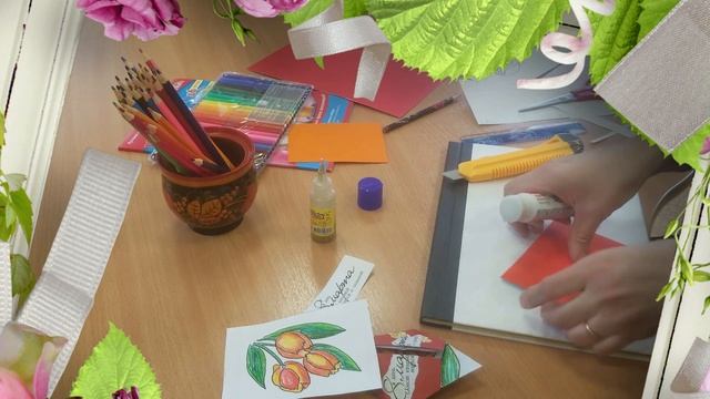 Мастер-класс по изготовлению открытки к 8 Марта смотреть онлайн