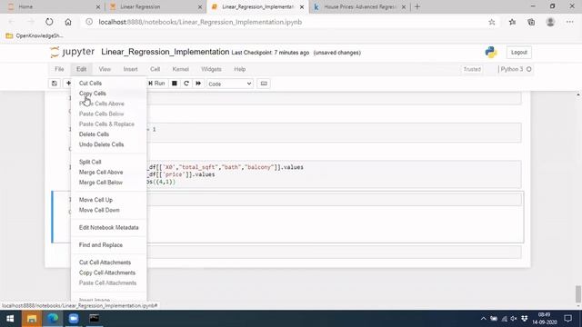 Implementation of Linear Regression using Numpy Python - Part 2 | Open Knowledge Share смотреть онлайн
