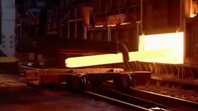 Как делают железнодорожные рельсы, процесс производства смотреть онлайн