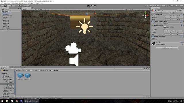 HOW TO MAKE A SURVIVAL HORROR GAME IN UNITY - TUTORIAL #03 - PARTICLE SYSTEM смотреть онлайн