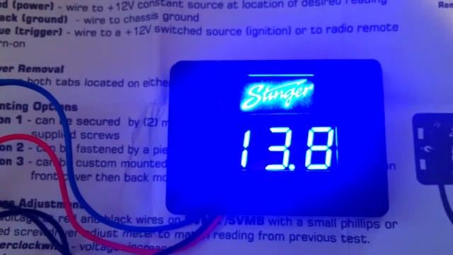 вольтметр Stinger svmb смотреть онлайн