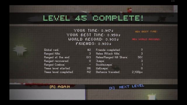 Beeftacular Level 45 World Record with 3:917 seconds смотреть онлайн