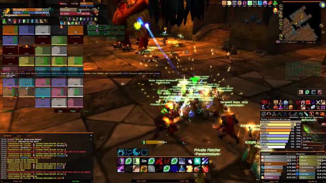 WoW Classic Blackwing Lair Vaelastrasz Druid Healer View 16/02/20 Pandemonium Mograine EU смотреть онлайн